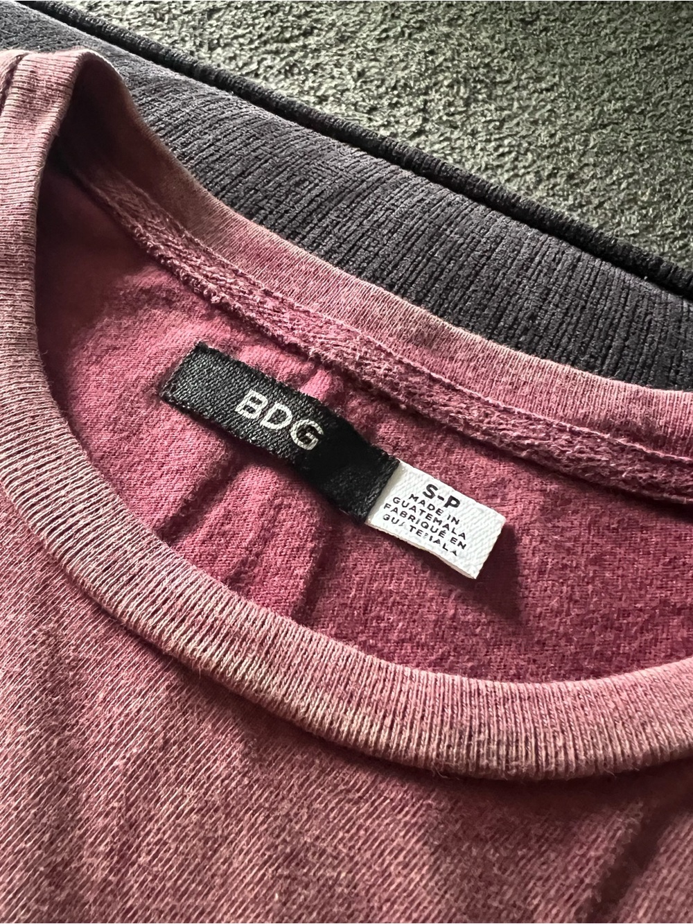 BDG Women’s T-shirt Dress - Washed Pink
